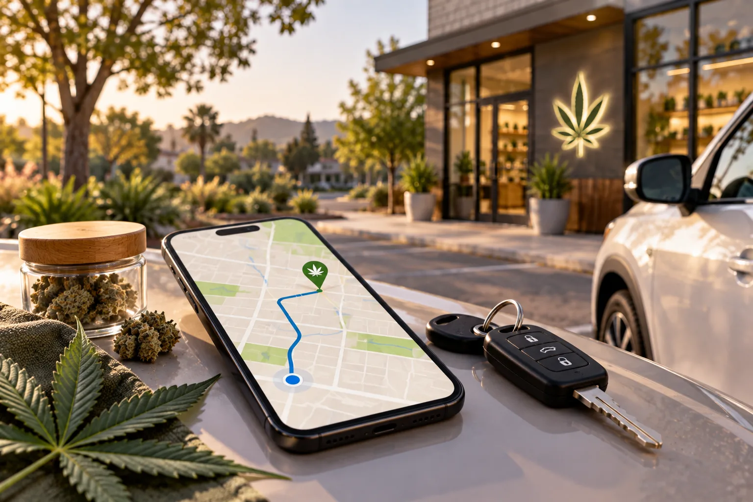 Dispensary Near Me Santa Rosa: Drive Times